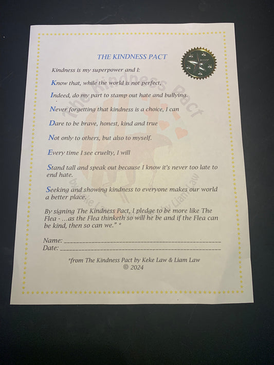 The Kindness Pact Pledge Scroll